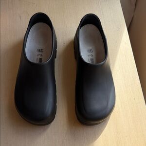Birkenstock Black Slip-On Shoes